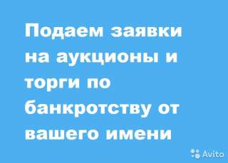Оказываю помощь в торгах по банкротству