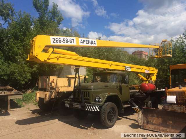 Требуется водитель автовышки АГП вс 22 метра