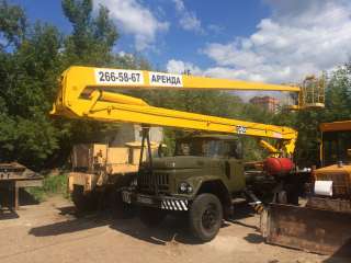 Требуется водитель автовышки АГП вс 22 метра