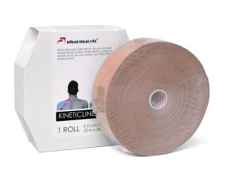Кинезио тейп черный 5 см х 31,5 м (кинезиотейп, пластырь) 1 рулон KINETICLINE tape