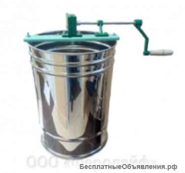 Медогонка 2-х рамочная, Малютка (корзина нержавеющая, клапан нерж) (производство Белоруссия)