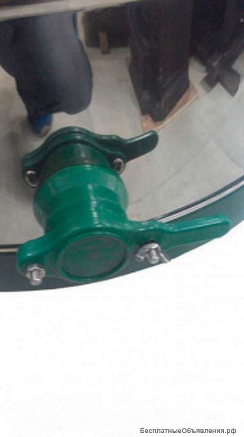 Медогонка 3-х рамочная НЕоборотная Балеринка (корзина нержавеющая, кассета нержавеющая, клапан пласт