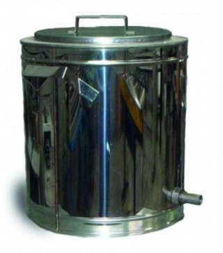 Воскотопка паровая круглая (производство Белоруссия) из нержавеющей стали V=17, ВПК-17