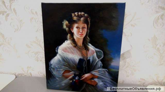 Аромат бальной эпохи, 50х60см, Картина маслом на холсте