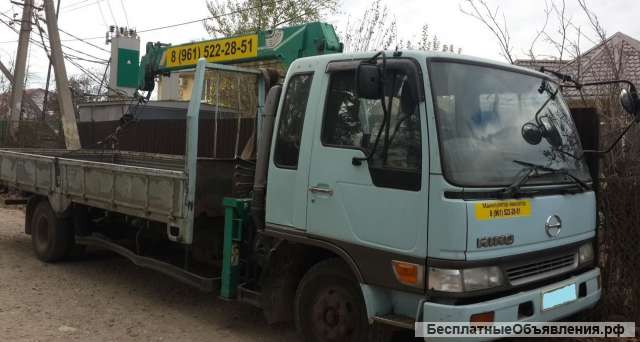 Услуги манипулятора, аренда манипулятора