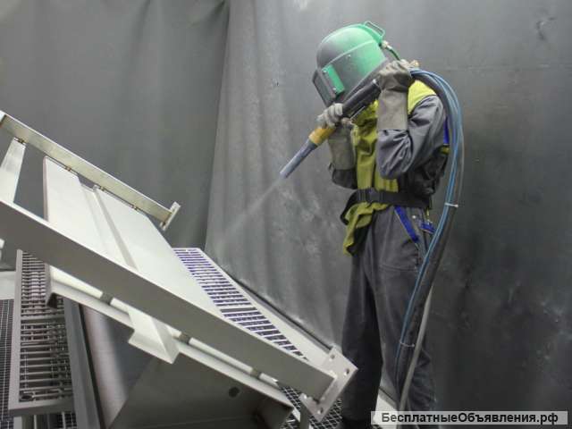 Пескоструй. Пескоструйная отчистка.