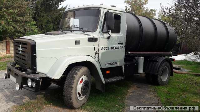 Услуги ассенизатора в Тюмени до 7 куб.м.