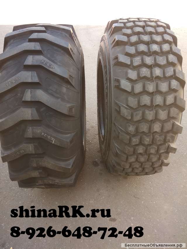 Экскаваторная шина 16.9-24-протектор шашка EKT-2
