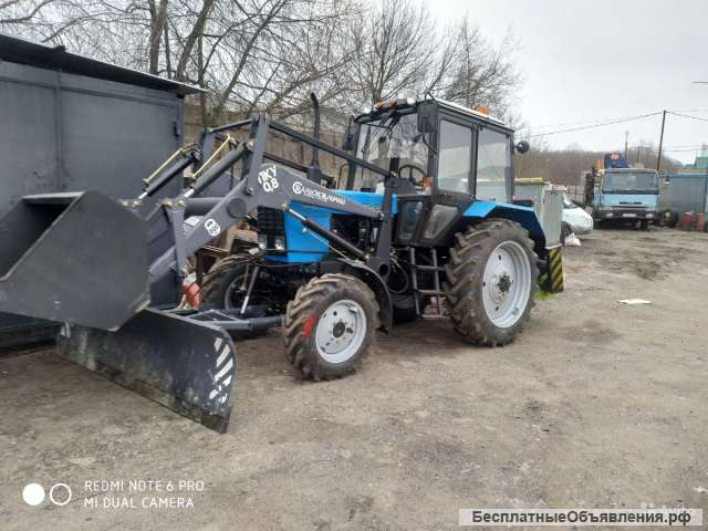 Услуги трактора МТЗ 82