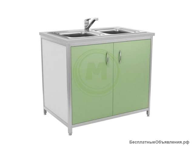 Стол лабораторный с мойкой МК-Л-05