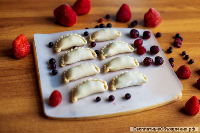 Вареники ручной лепки оптом