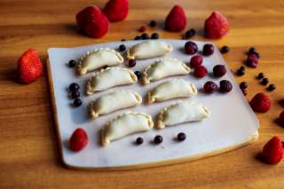 Вареники ручной лепки оптом