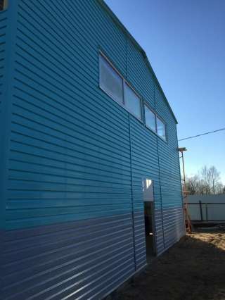 Металлические быстровозводимые ангары