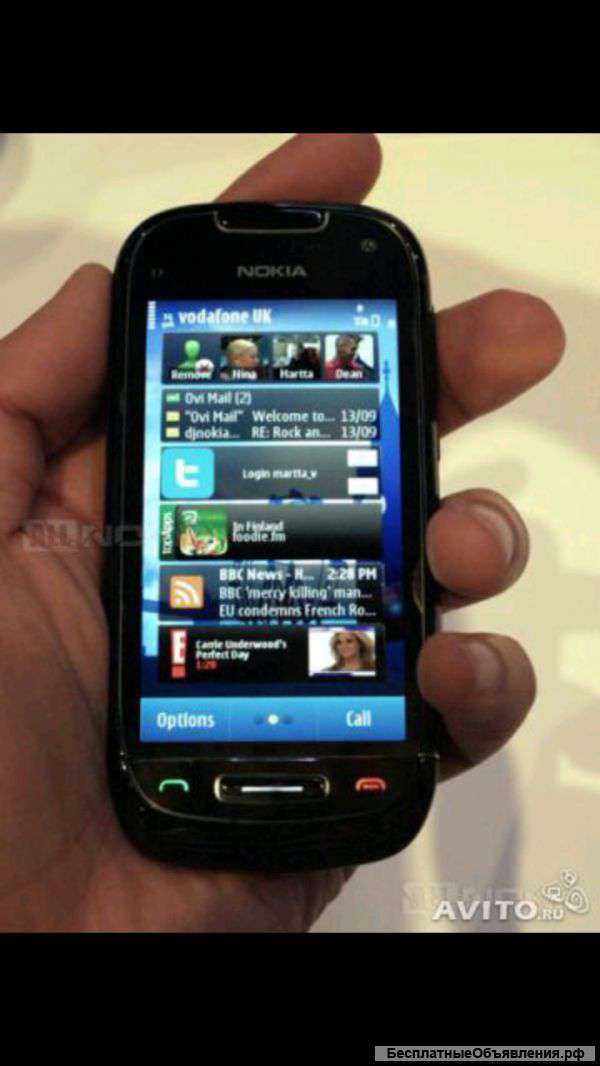 Новая Nokia C7 на гарантии