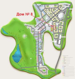 Большая 2 комнатная квартира в ЖК "Ново-никольское", (Московская прописка). Москва