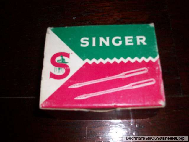 Иглы швейные Singer, Organ, Torrington, Adler
