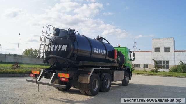 АКН-15 ОД вакуумная цистерна с открывающимся дном