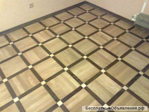 Паркетные работы, циклевка паркета