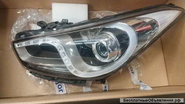 Фара Хундай ай 40 и 40. Hyundai i40. галогеновая.