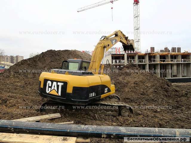 Гусеничный экскаватор CAT 320, 2007 г