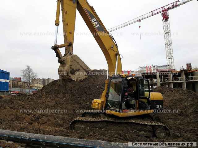 Гусеничный экскаватор CAT 320, 2007 г