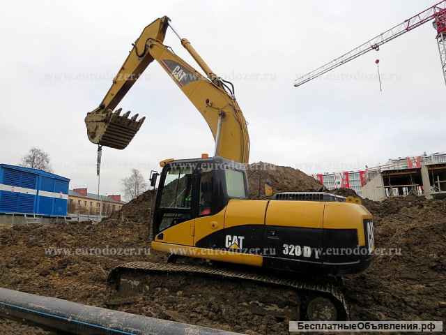 Гусеничный экскаватор CAT 320, 2007 г