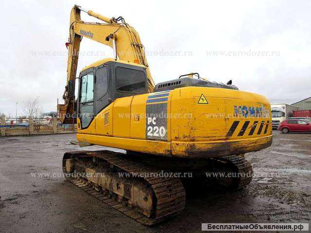 Гусеничный экскаватор KOMATSU 220-7, 2007 г