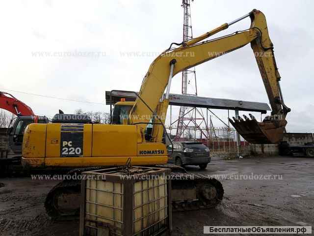 Гусеничный экскаватор KOMATSU 220-7, 2007 г