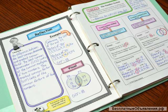 Создание тетрадей для занятия в школе