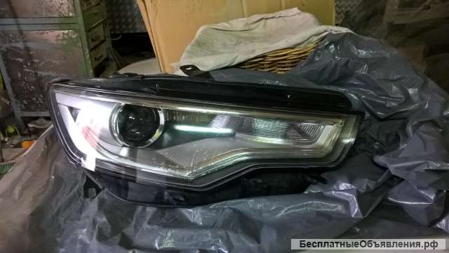 Фара правая для Ауди А6 Ц7 4G. AUDI A6 C7 4G.