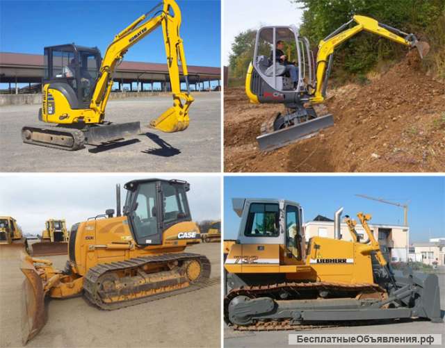 Аренда строительной и специальной техники от Spatex