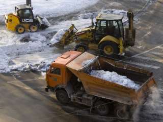 Уборка вывоз снега СПб и ЛО недорого