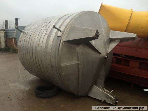 Емкость нержавеющая - бродильный танк, объем 10 куб.м.