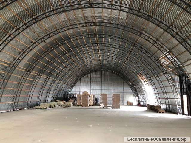 Сдам в аренду арочный ангар
