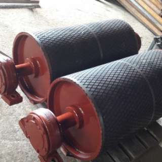 Ленточные конвейеры (транспортеры), Барабан ленточного конвейера