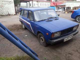 Автомобиль ВАЗ 21074. Местонахождение: г. Елабуга, ул. 10 лет Татарстана, д 8