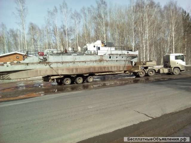 Услуги трала. Перевозка крупногабаритных грузов. Услуги балковоза.