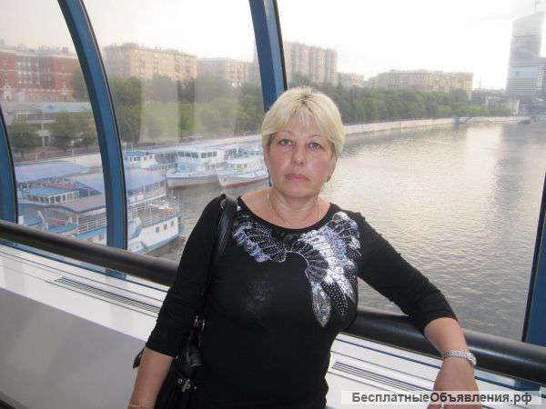 Услуги помощницы по хозяйству, няни