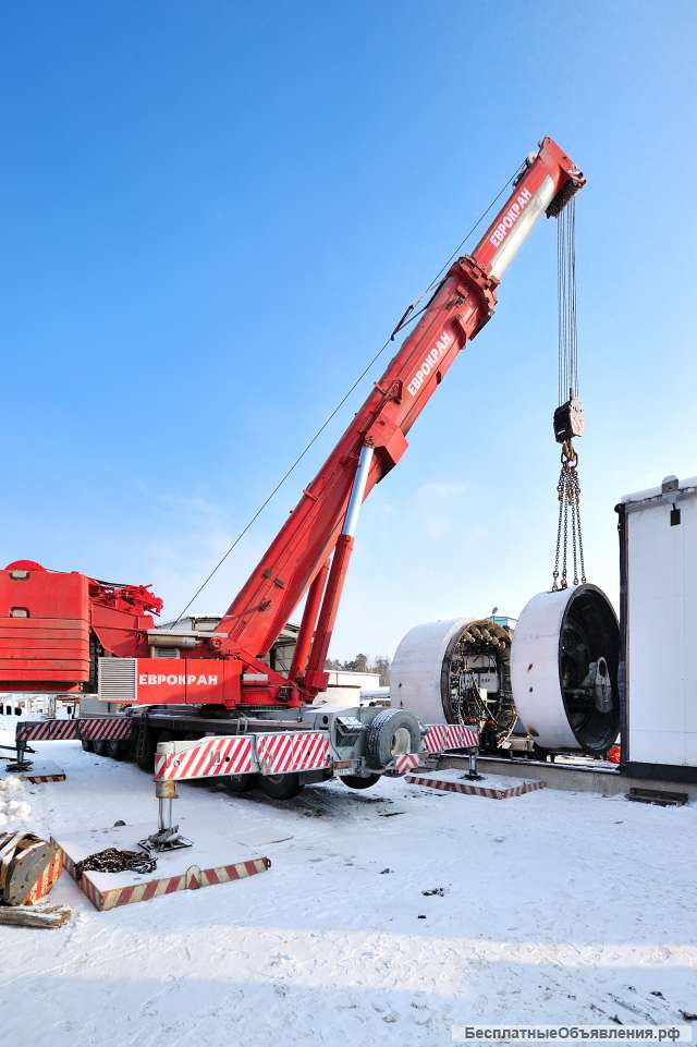 Услуги автокрана LIEBHERR LTM. LR грузоподъемностью от 50 до 500 тонн