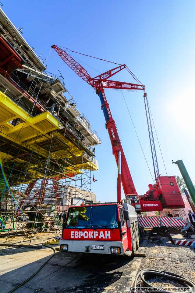 Услуги автокрана LIEBHERR LTM. LR грузоподъемностью от 50 до 500 тонн