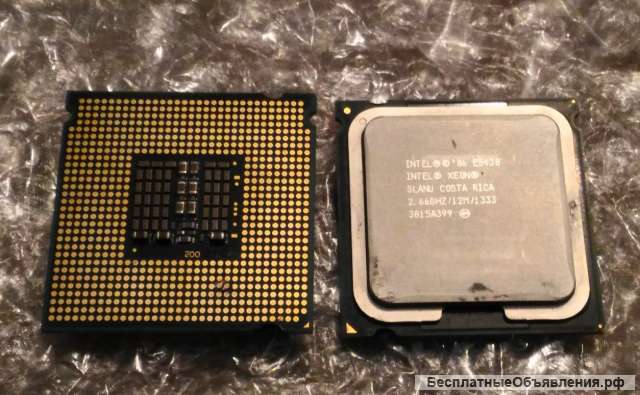4х ядерный Процессор Xeon e5430 2.6Ггц 775 сокет