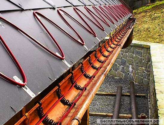 Монтаж тёплого электрического пола Воронеж. Подогрев крыши в Воронеже