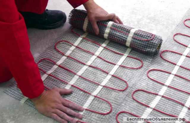 Монтаж тёплого электрического пола Воронеж. Подогрев крыши в Воронеже