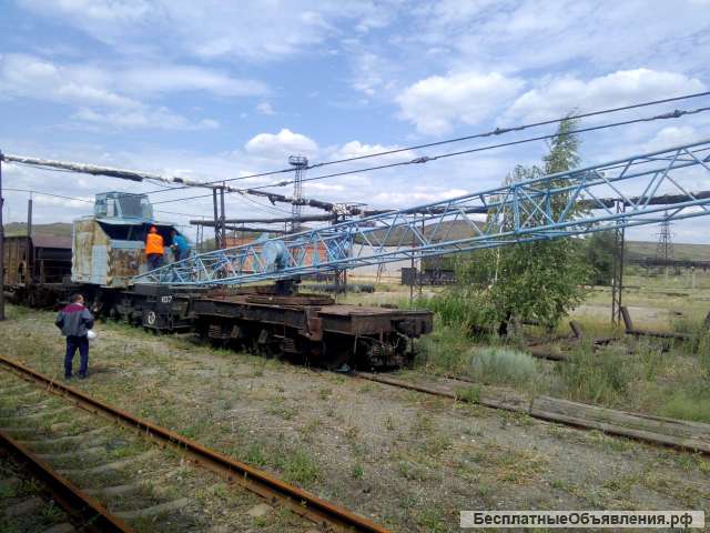 Железнодорожный кран ЕДК 80/3