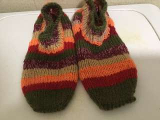Вязание носки ручной работы