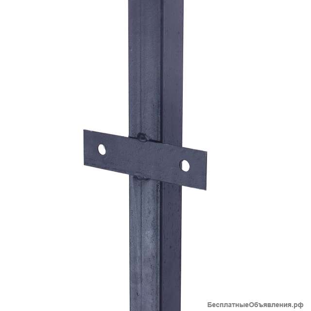 Металлические столбы для профлиста и сетки рабицы 6