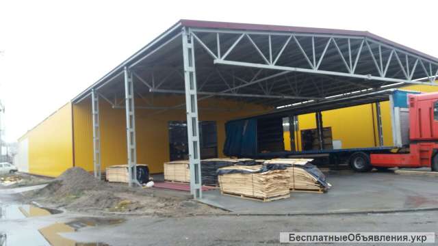 Побудувати ангар на каркасній основі Хмельницький