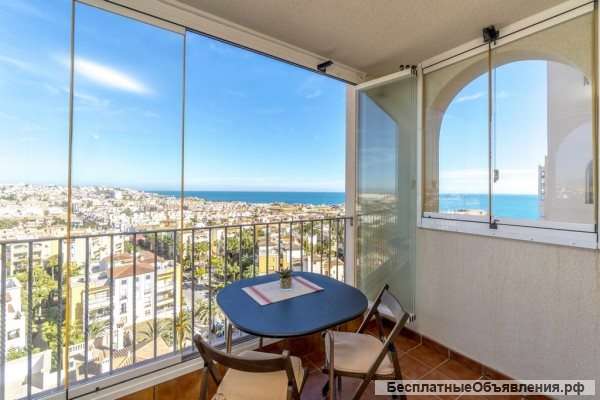 Недвижимость в Испании, Квартира с видом на море в Торревьеха, Коста Бланка, Испания