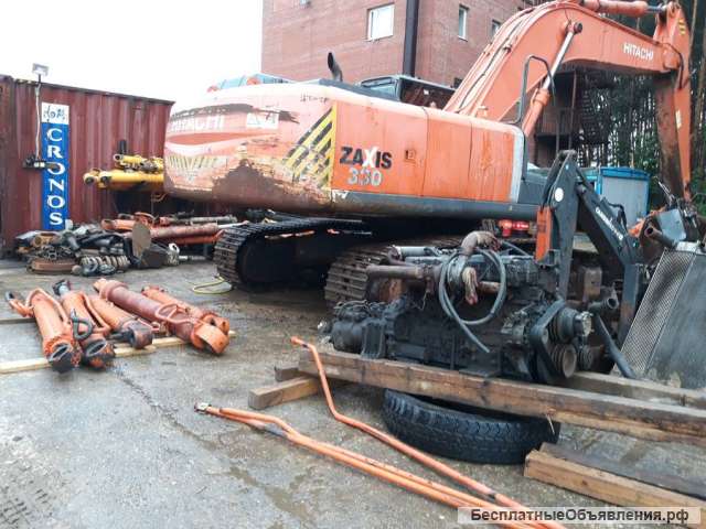 Экскаватор хитачи hitachi jcb komatsu разборка Б/у запчасти