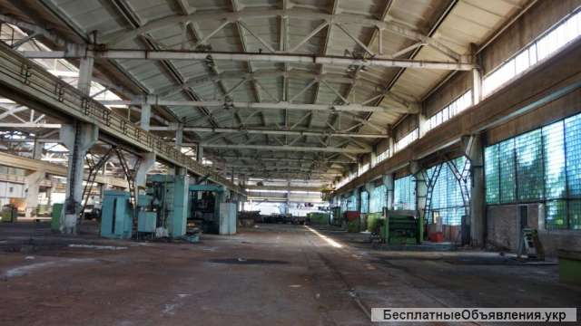 Промышленные помещения Бровары 22000м с жд веткой